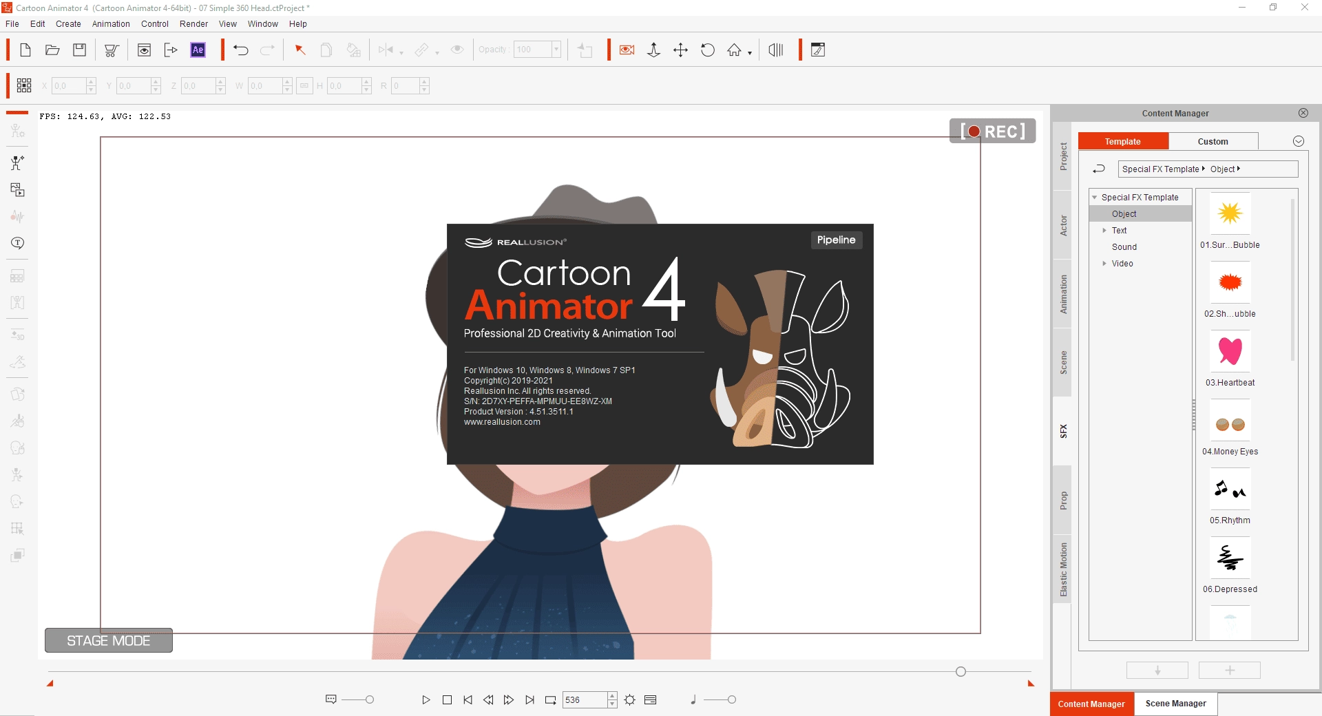 Как пользоваться Reallusion Cartoon Animator Pipeline 4.51.3511.1 + Resource Pack