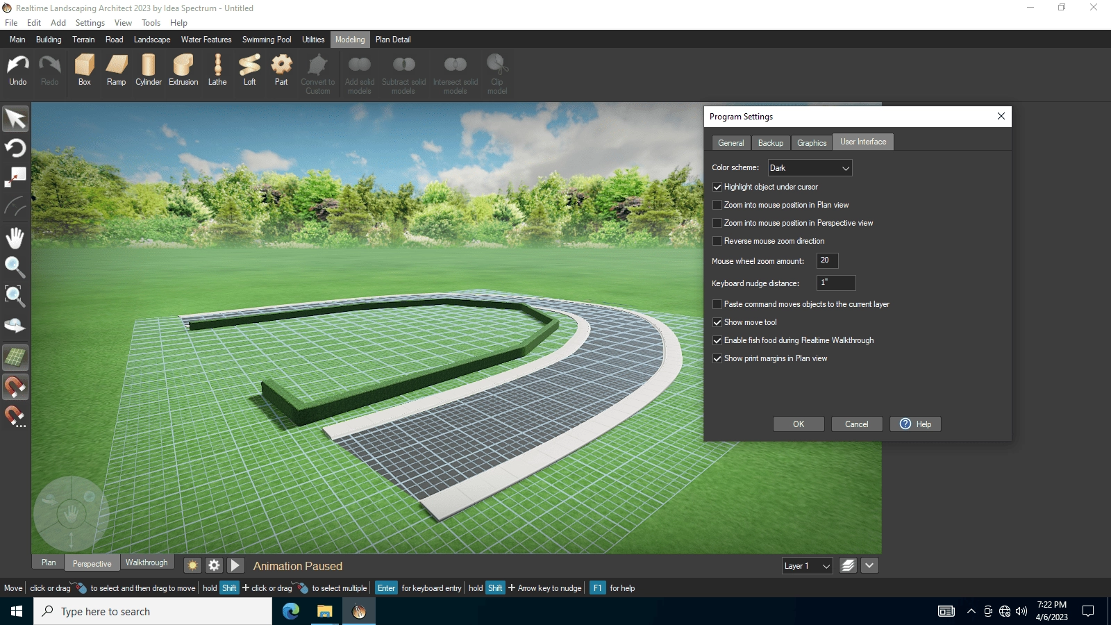 Как пользоваться Realtime Landscaping Architect v23.02