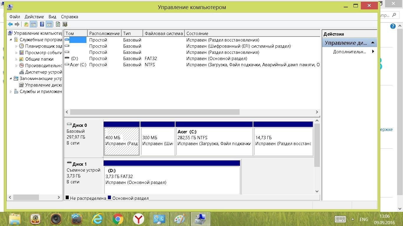 Как пользоваться Recovery USB-flash for Acer Aspire V5-132P / Windows 8