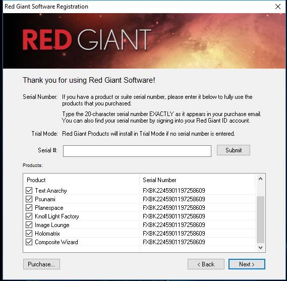 Как пользоваться Red Giant Effects Suite 11.1.11