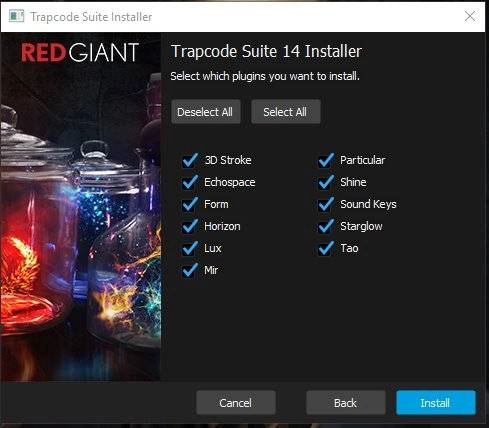 Как пользоваться Red Giant Trapcode Suite 15.1.5 RePack by PooShock