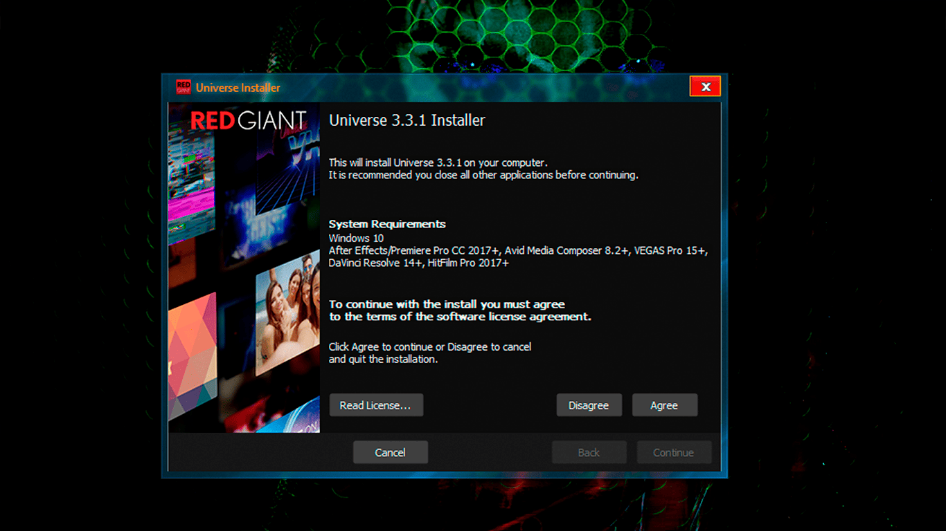 Как пользоваться Red Giant Universe 3.3.3