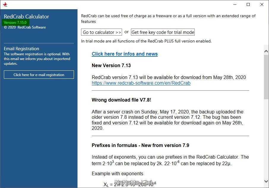 Как пользоваться RedCrab Calculator 8.3.1 Portable