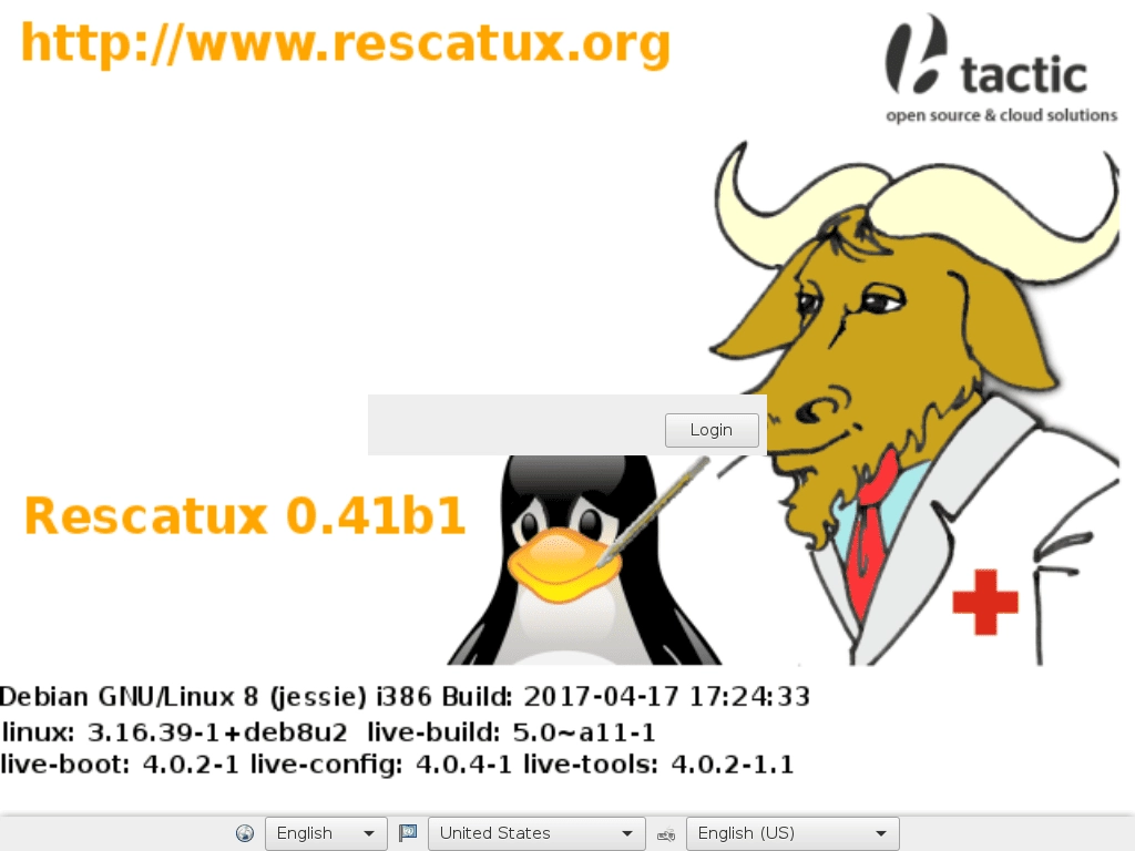 Как пользоваться Rescatux 0.41b1 1xCD