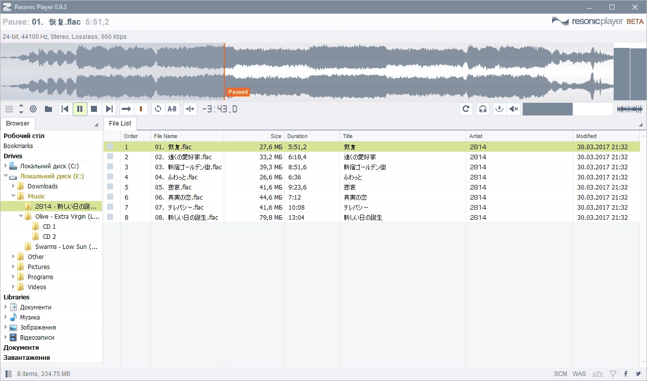 Как пользоваться Resonic Player 0.9.3b Build 1806 + Portable