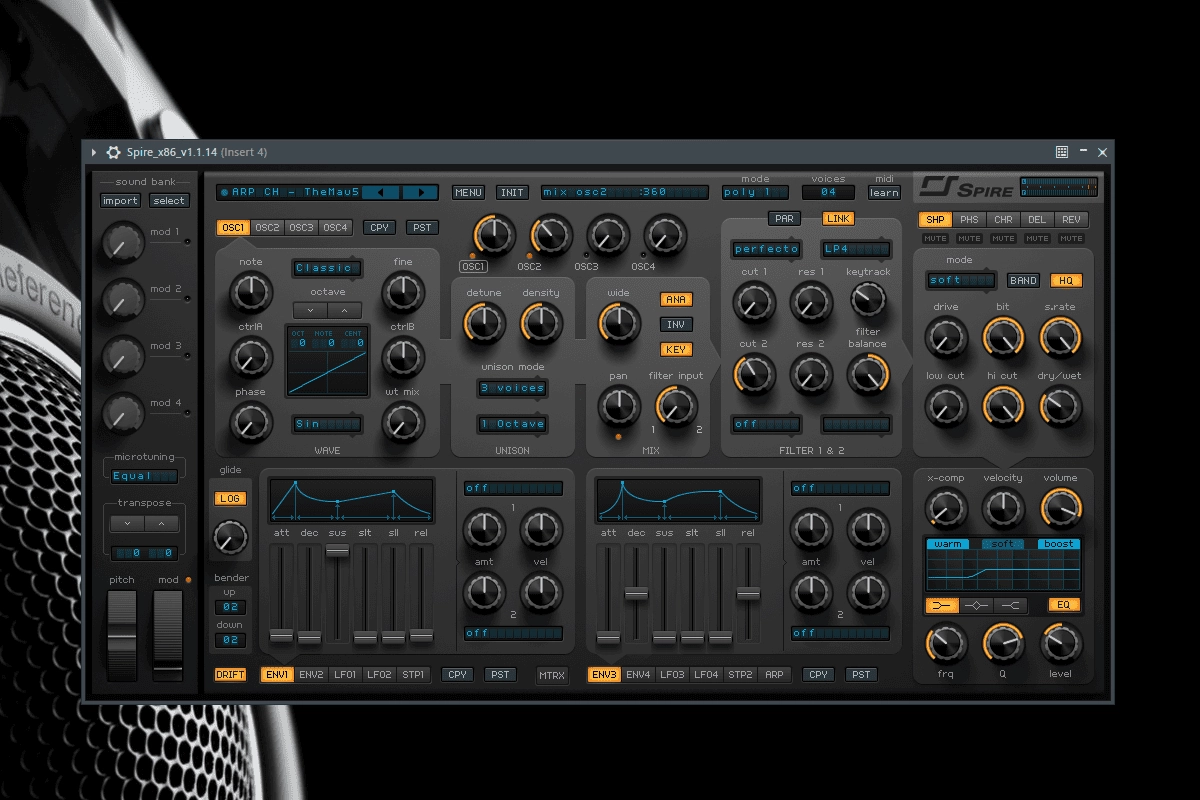 Как пользоваться Reveal Sound - Spire 1.1.15 VSTi, AAX