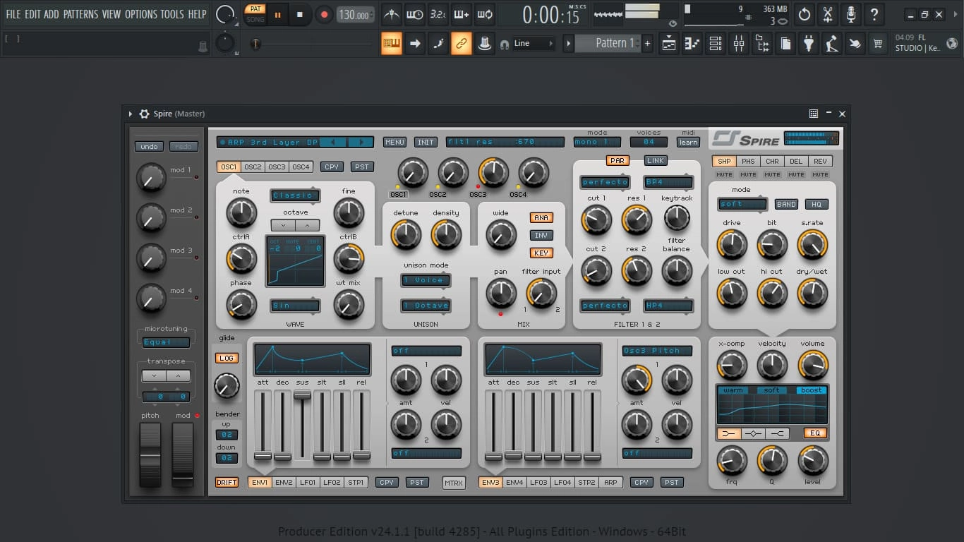 Как пользоваться Reveal Sound - Spire 1.5.17 VSTi, VSTi 3, AAX