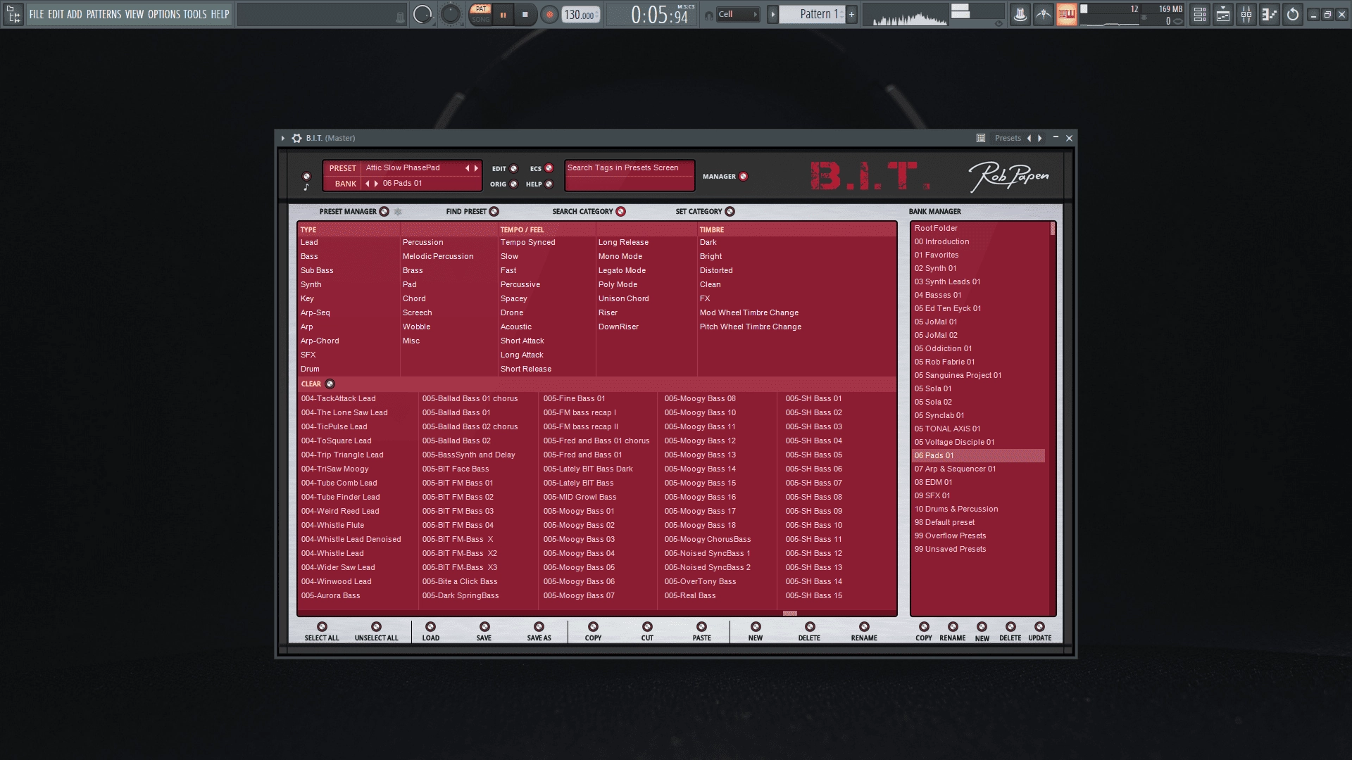 Как пользоваться Rob Papen - BIT 1.0.2 VSTi, AAX