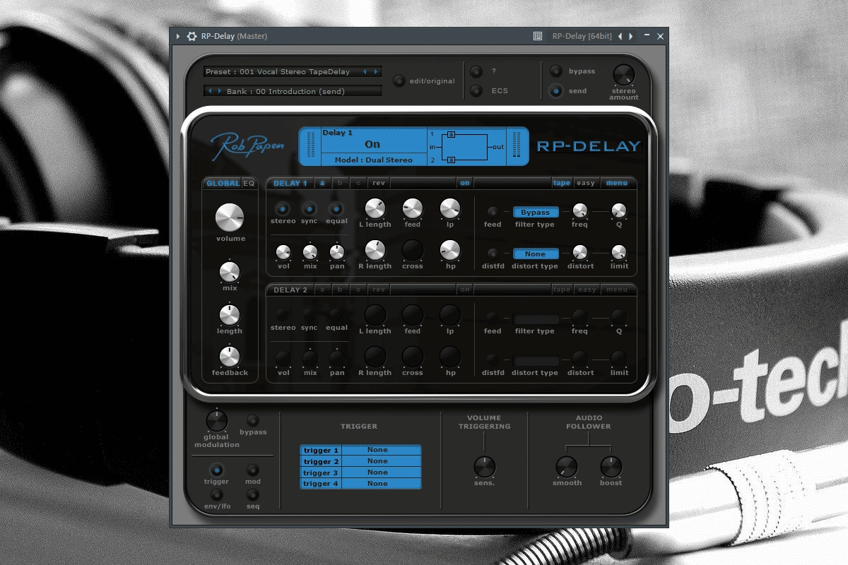 Как пользоваться Rob Papen - RP-Delay 1.0.2c VST, AAX RePack by VR