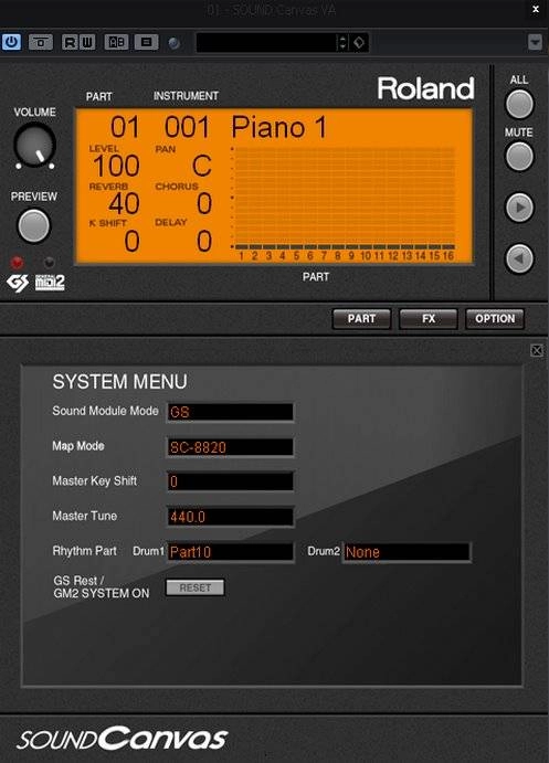 Как пользоваться Roland - VS SOUND Canvas VA 1.1.1 VSTi x64 RePack by R2R
