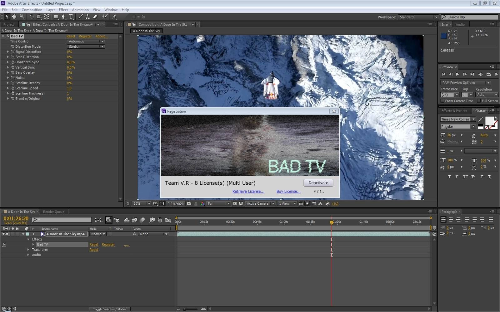 Как пользоваться Rowbyte TV Distortion Bundle 2.0.7 Repack by TeamVR