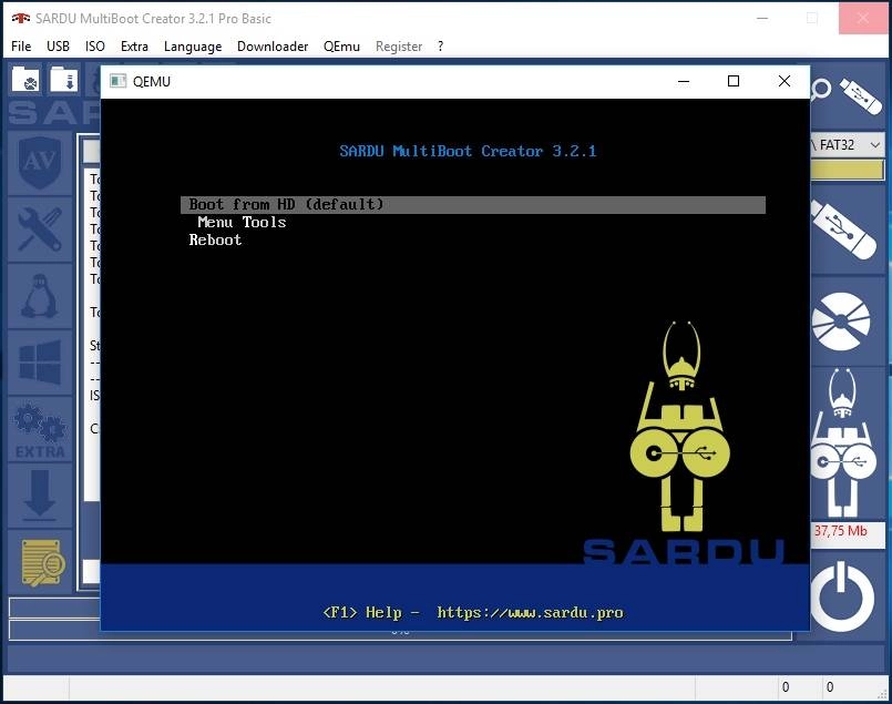 Как пользоваться SARDU MultiBoot Creator 3.2.1 Pro Basic