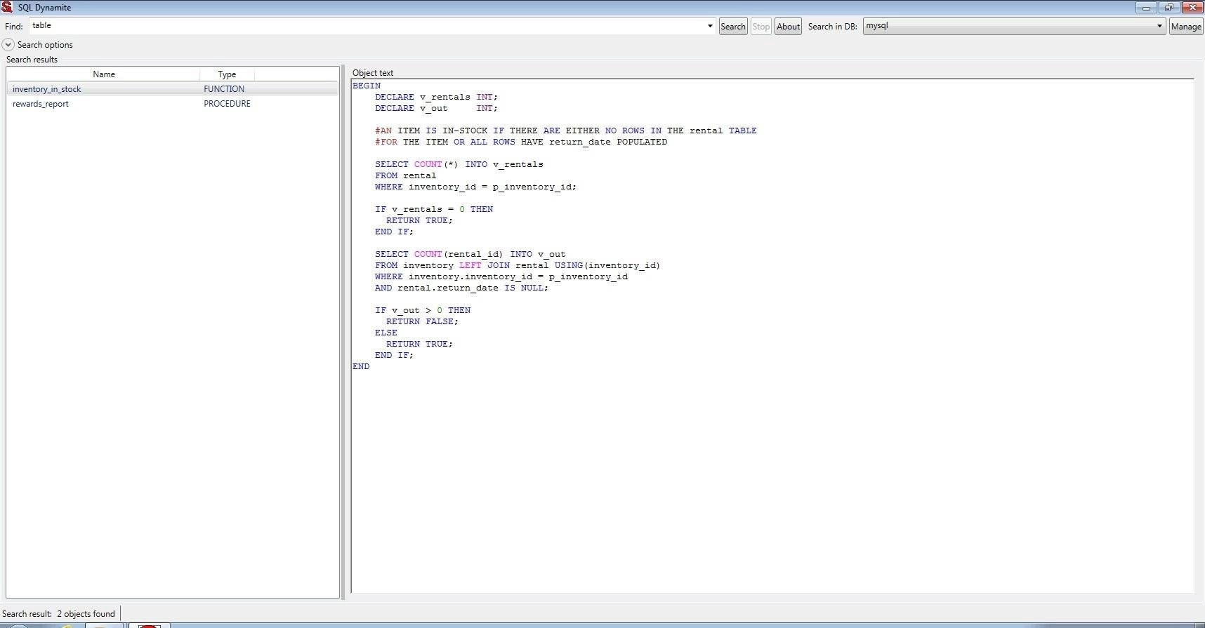 Как пользоваться SQL Dynamite 1.8.0.0