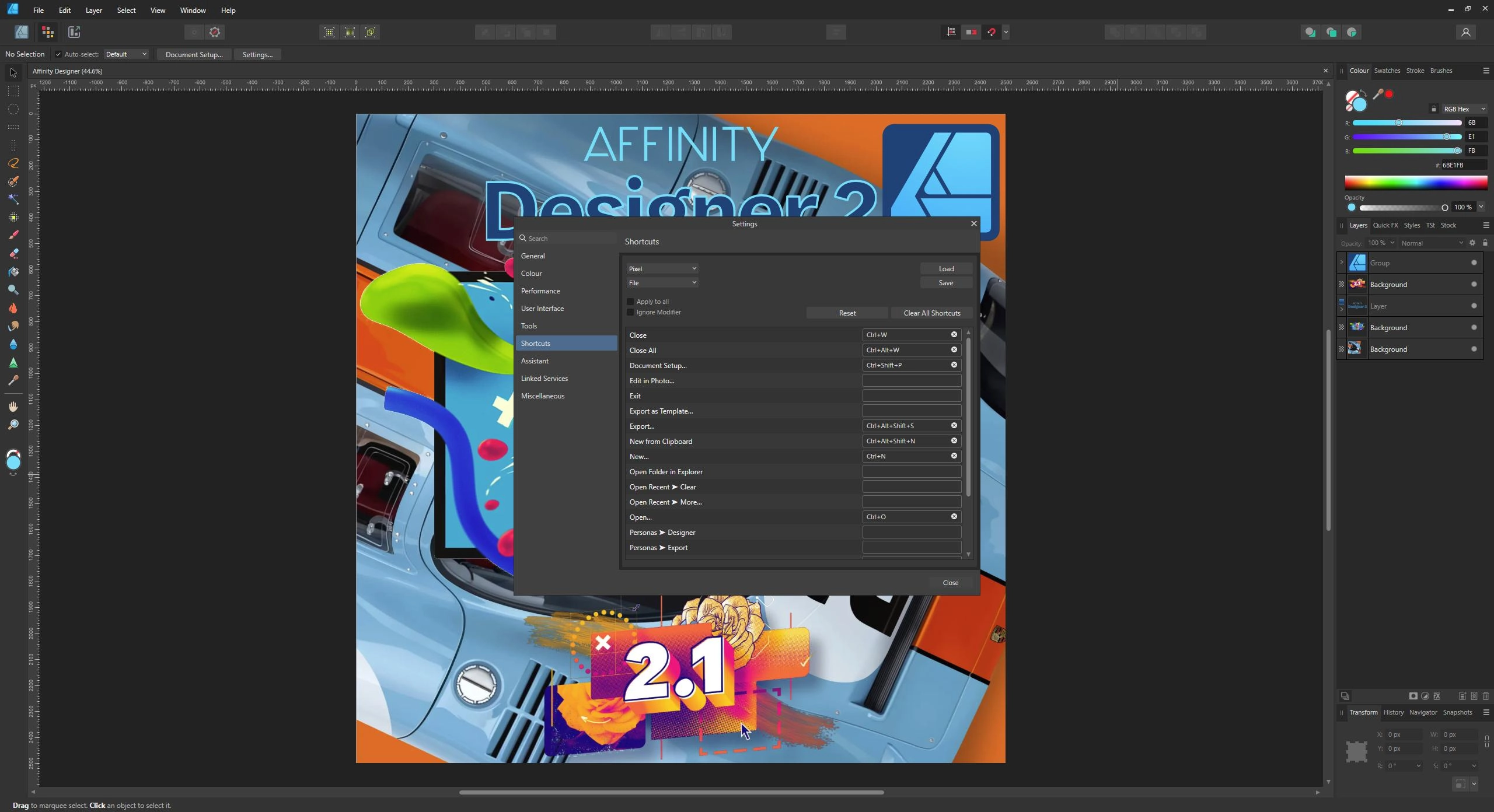 Как пользоваться Serif Affinity Designer 2.1.1.1847 RePack by AlekseyPopovv