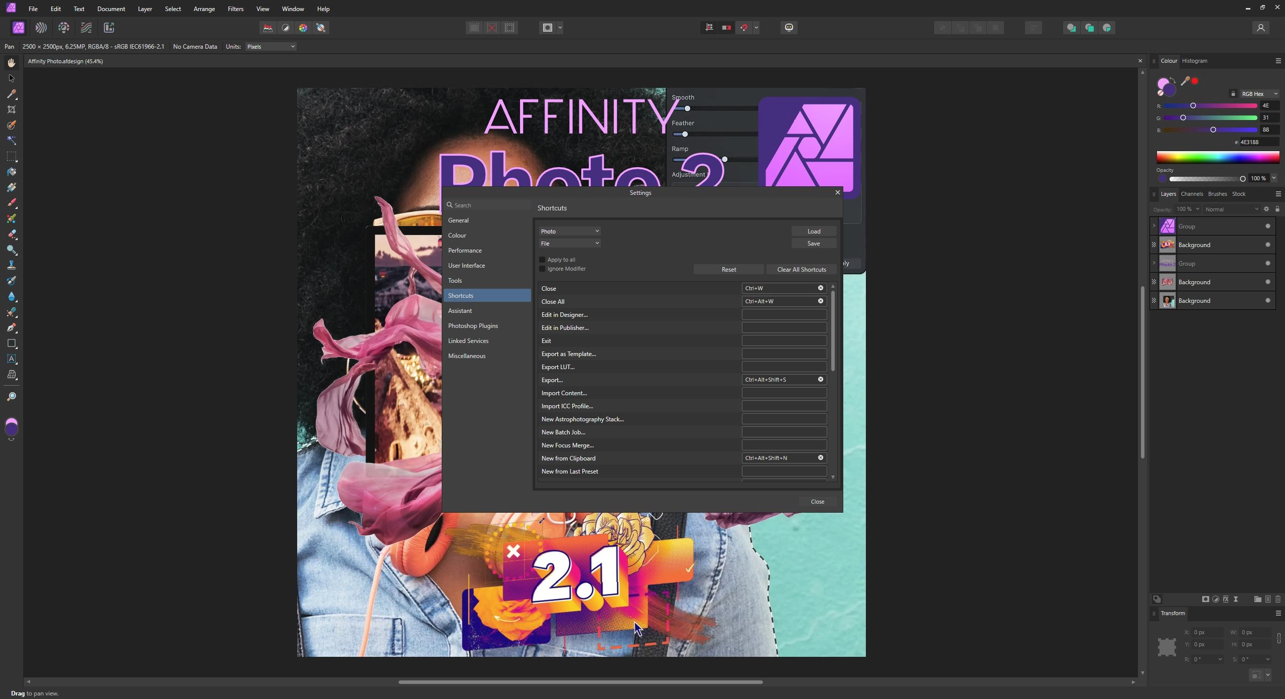 Как пользоваться Serif Affinity Photo 2.1.1.1847 RePack by AlekseyPopovv