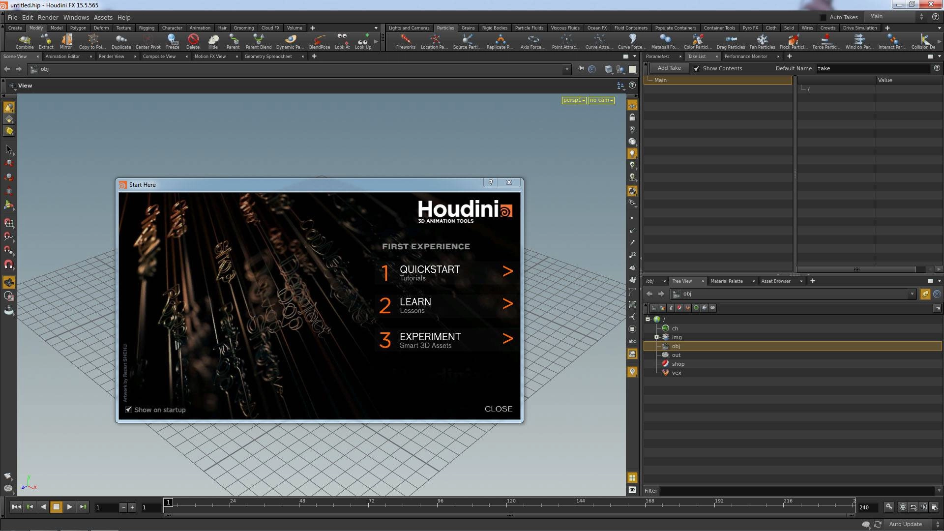 Как пользоваться SideFx Houdini FX 15.5.565