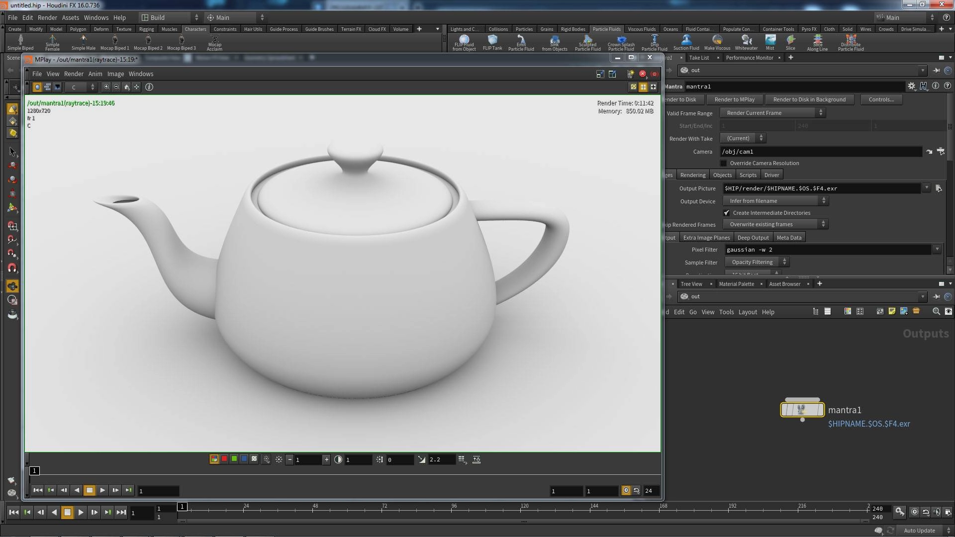 Как пользоваться SideFx Houdini FX 18.5.408