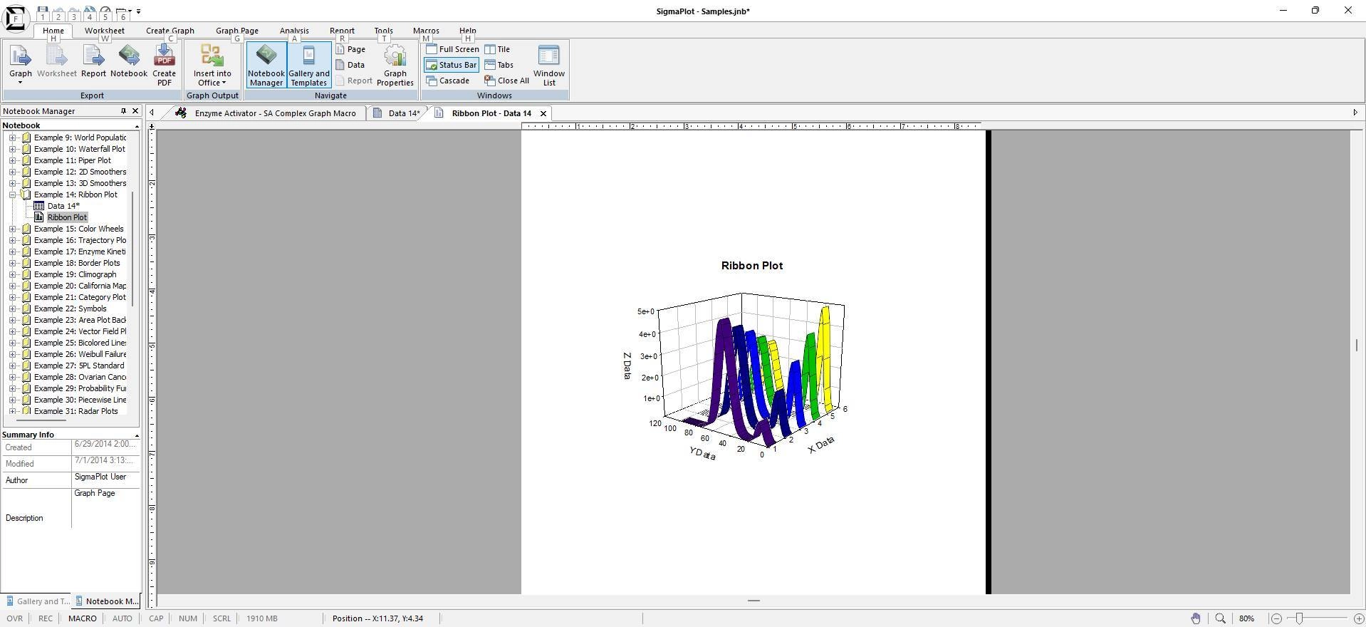 Как пользоваться SigmaPlot 15.0.0.13