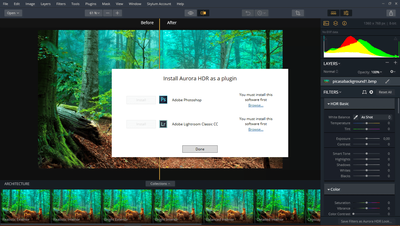 Как пользоваться Skylum Aurora HDR 1.0.0.2550.1 RePack by elchupakabra