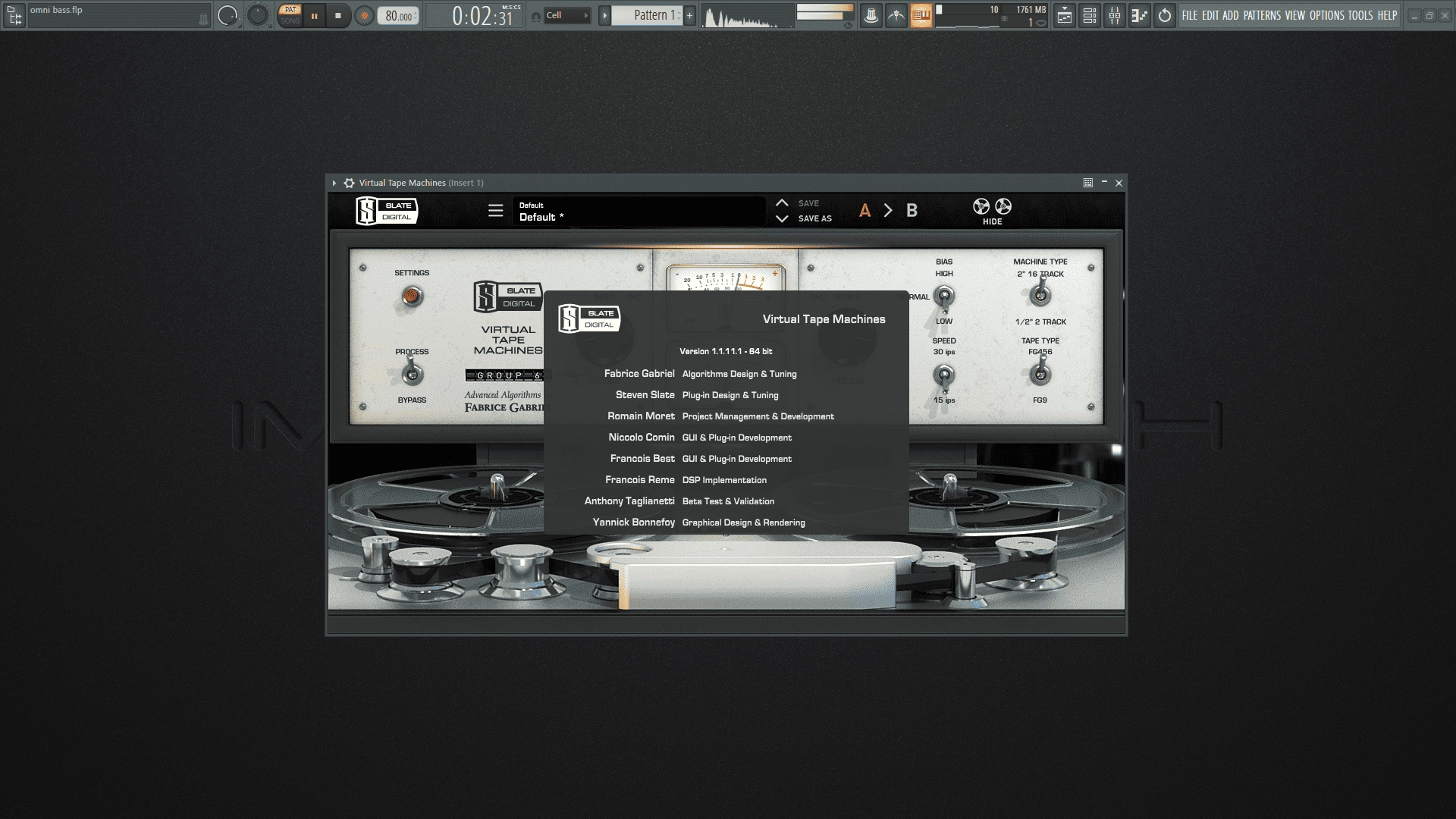 Как пользоваться Slate Digital - Virtual Tape Machines 1.1.11.1 VST, VST3, AAX RePack by AudioUTOPiA
