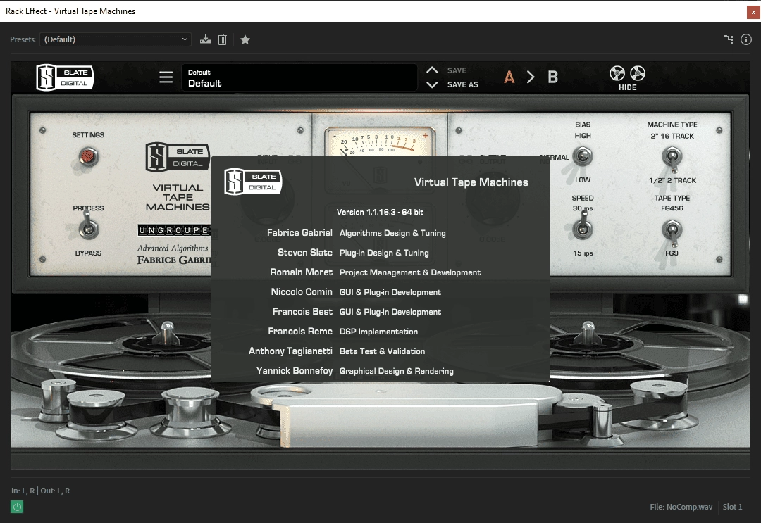 Как пользоваться Slate Digital - Virtual Tape Machines 1.1.16.3 VST, VST3, AAX x64 RePack by R2R