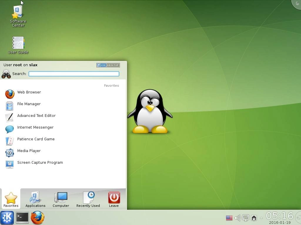 Как пользоваться Slax 7.0.8 4xCD