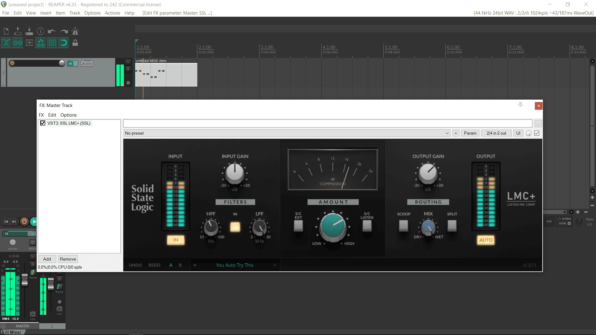Как пользоваться Solid State Logic - LMC+ 1.0.0.11 VST, VST3, AAX RePack by RET
