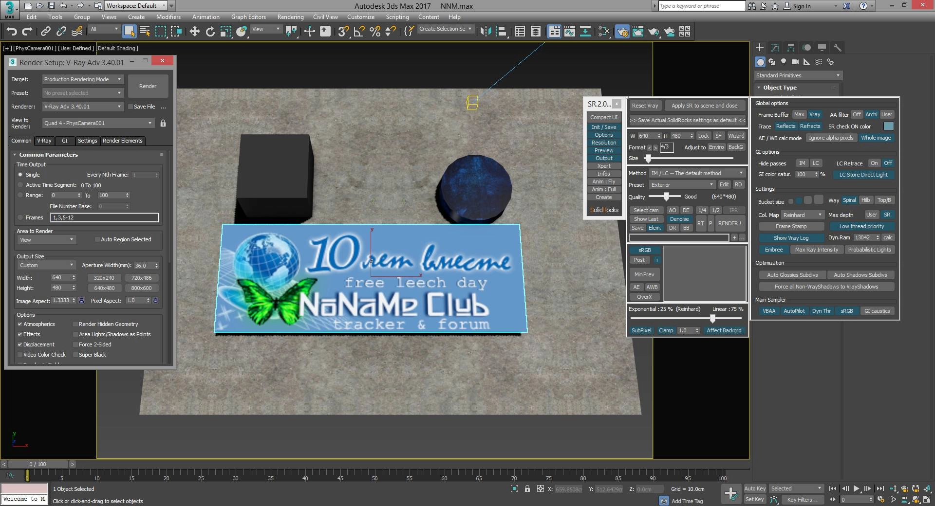Как пользоваться SolidRocks 2.0.5 for 3ds Max