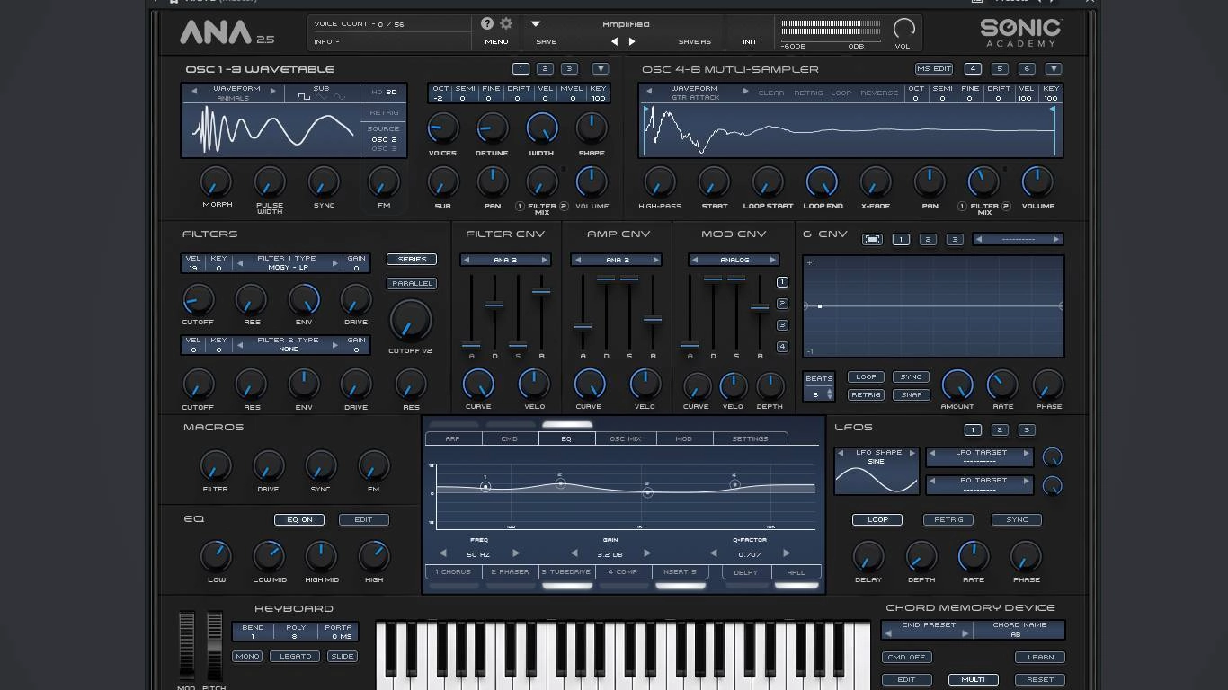 Как пользоваться Sonic Academy - ANA 2 2.5.5 VSTi, VSTi 3, AAX