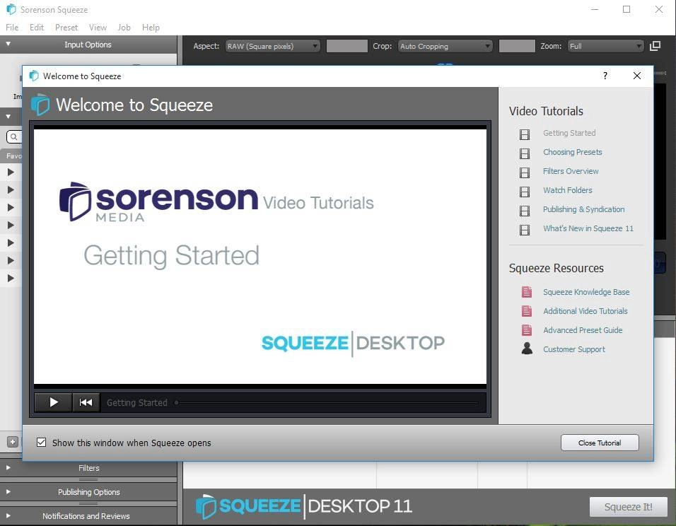 Как пользоваться Sorenson Squeeze Desktop Pro 11.0.0.185 CE RePack by Team V.R