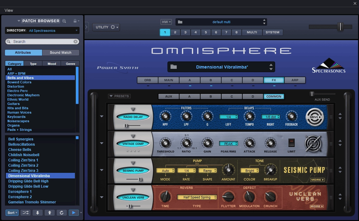 Как пользоваться Spectrasonics - Omnisphere 2.8.1c Standalone, VSTi, VSTi3, AAX RePack by vkDanilov + Libraries + Sonic Extensions