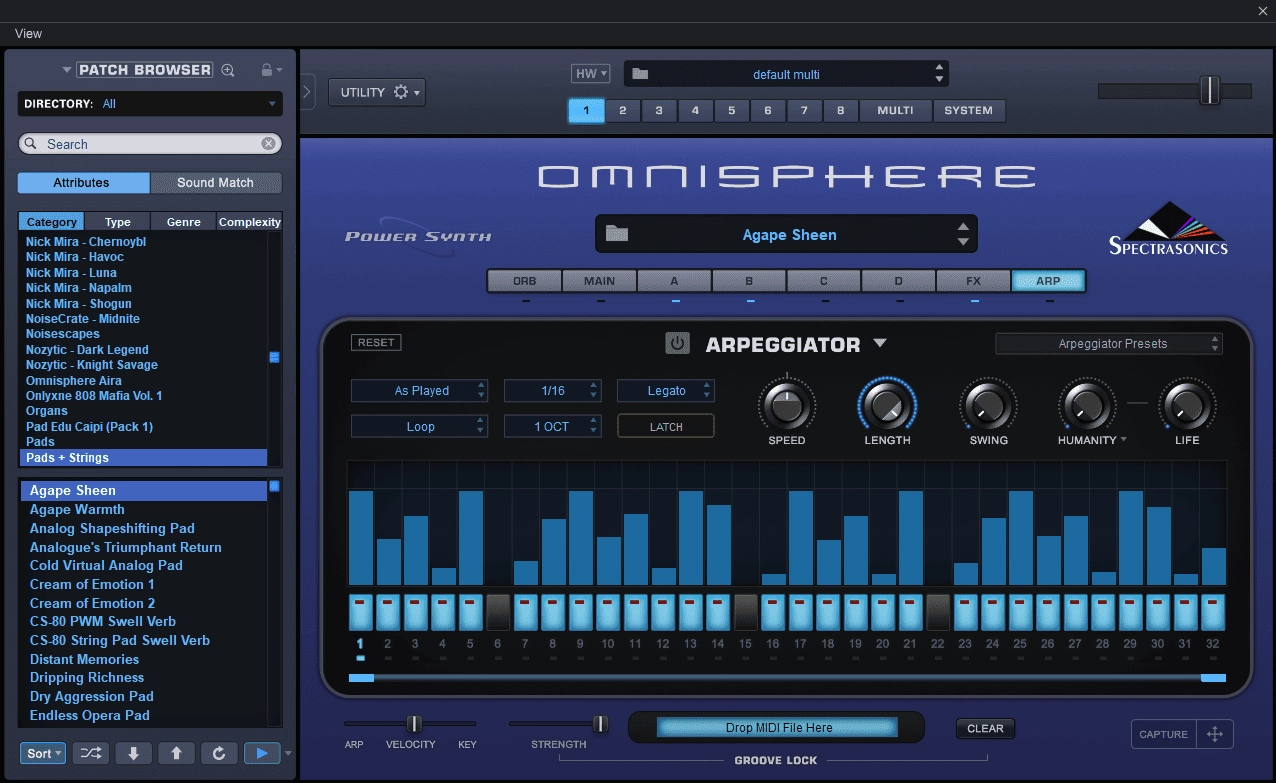 Как пользоваться Spectrasonics Omnisphere Software 2.8.5e Update
