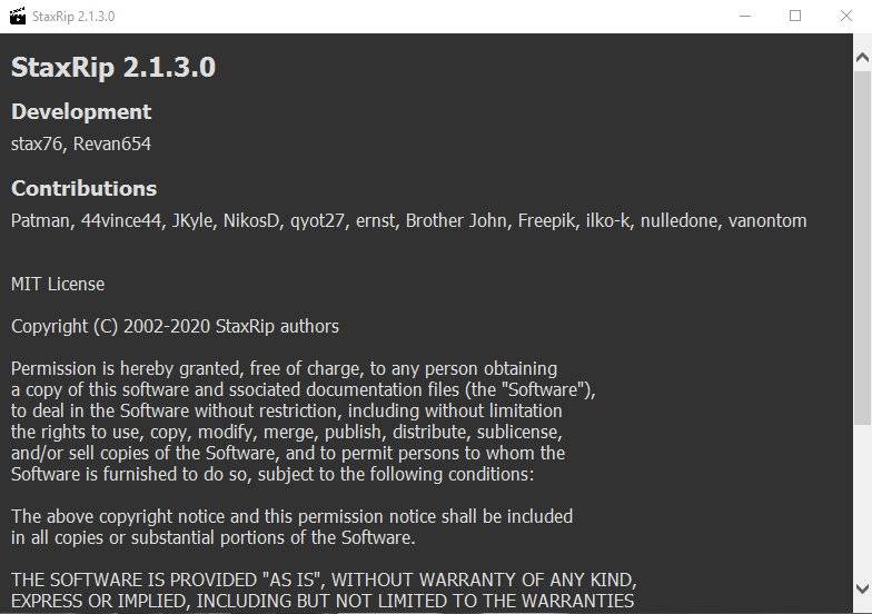 Как пользоваться StaxRip 2.46.3 Portable