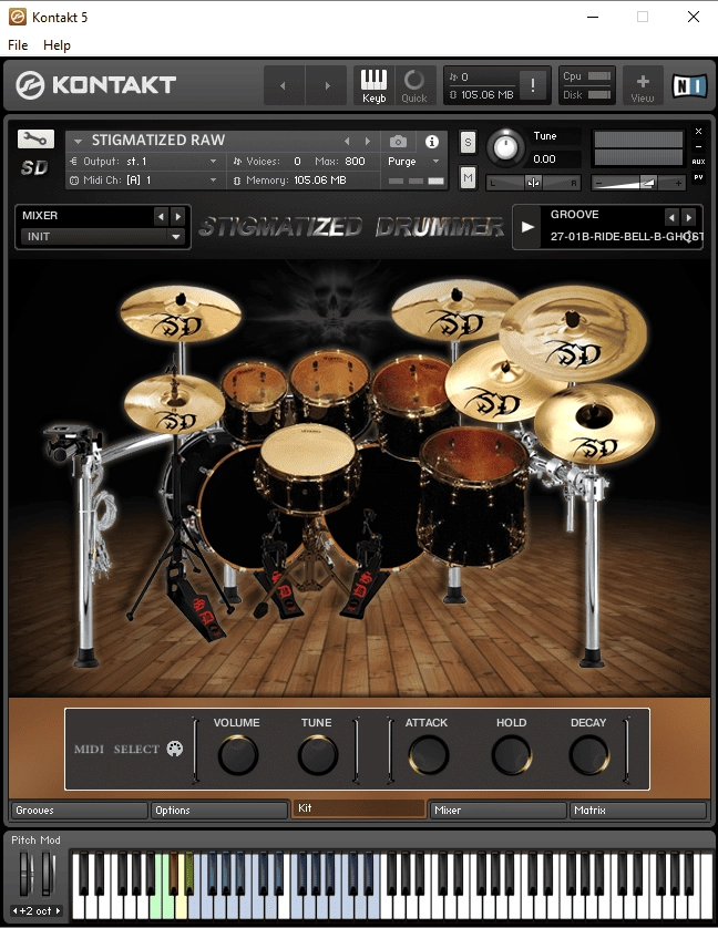 Как пользоваться Stigmatized Productions - Stigmatized Drummer v1.0