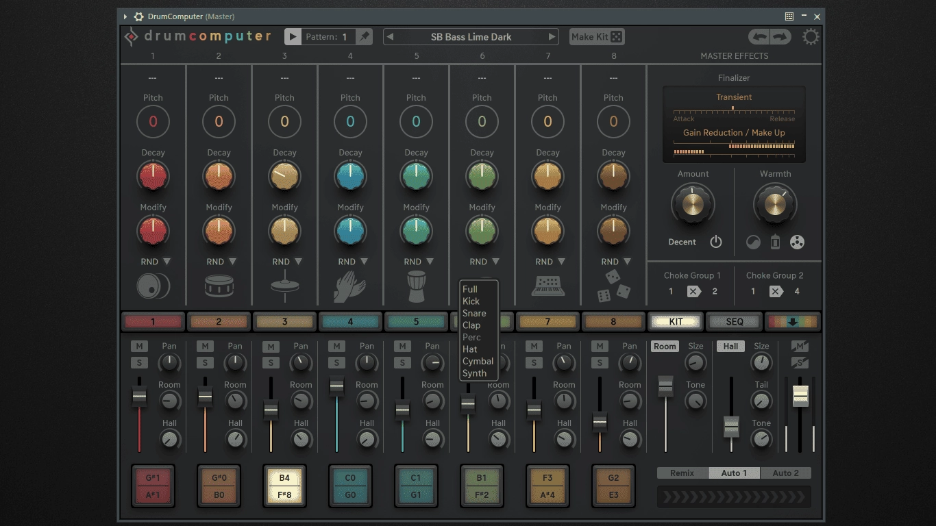 Как пользоваться Sugar Bytes - DrumComputer 1.2.7 VSTi, VSTi 3