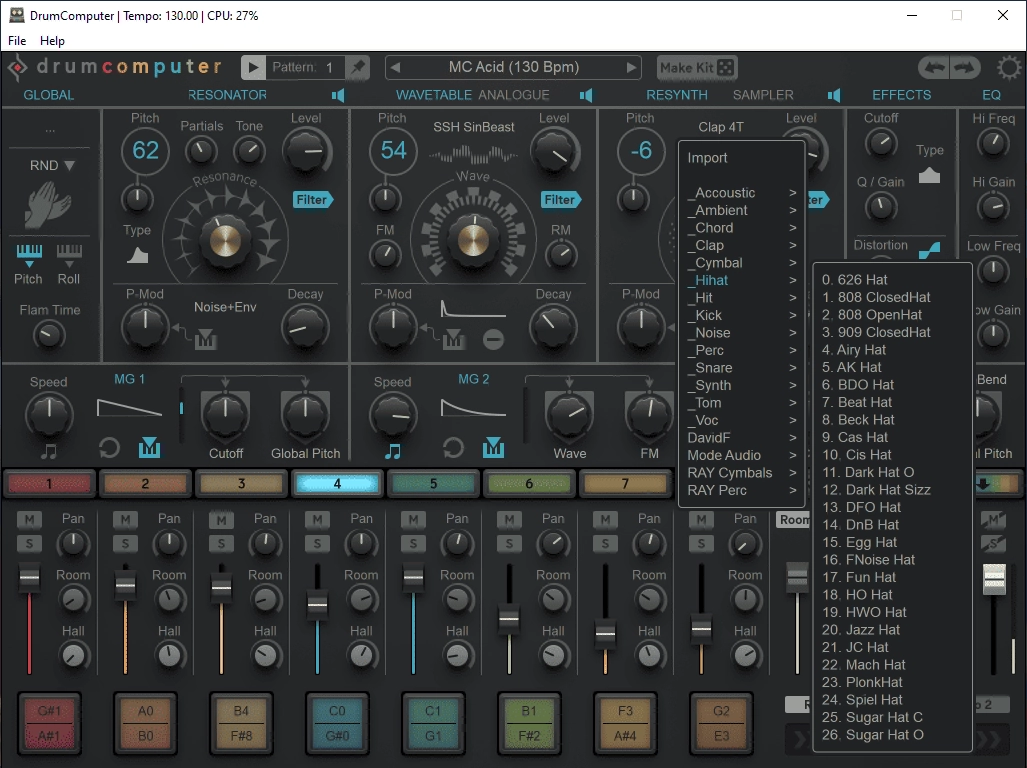 Как пользоваться Sugar Bytes - DrumComputer 1.3.0 Standalone, VSTi, VSTi 3, AAX RePack by TCD