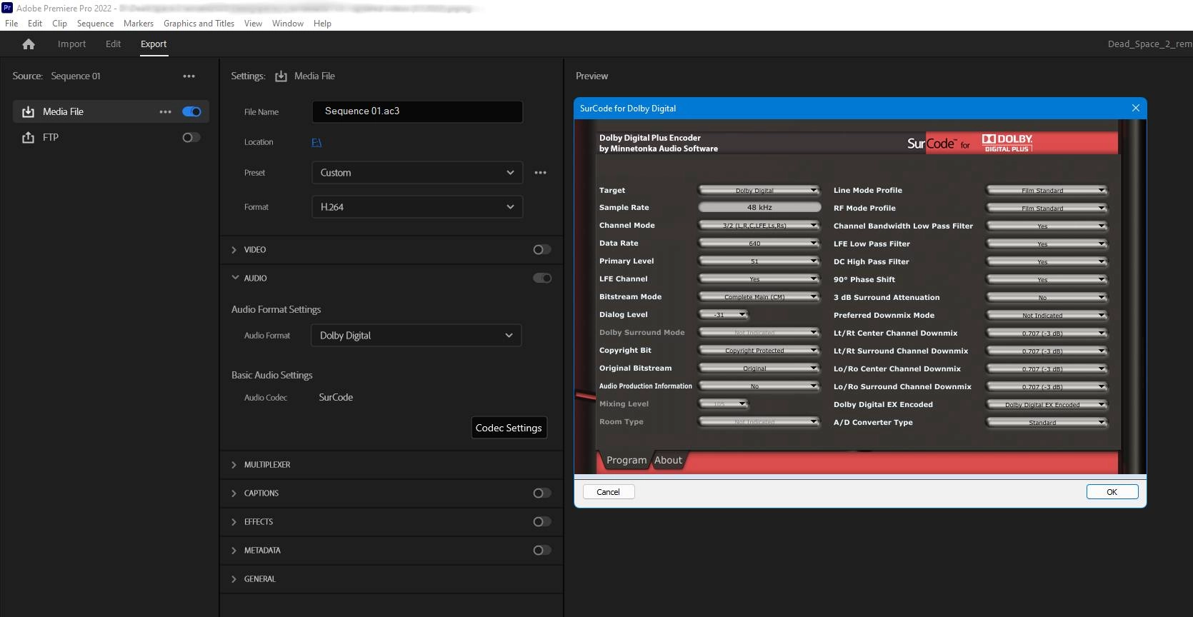 Как пользоваться SurCode for Dolby Digital Plus 5.1 Encoder 1.0.1.63 Repack by Team V.R.