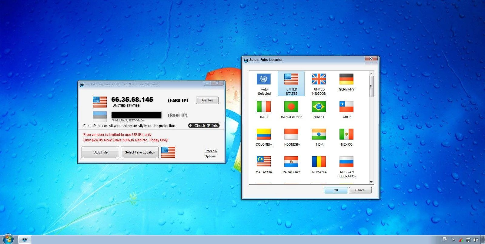 Как пользоваться Surf Anonymous Free 2.4.1.6