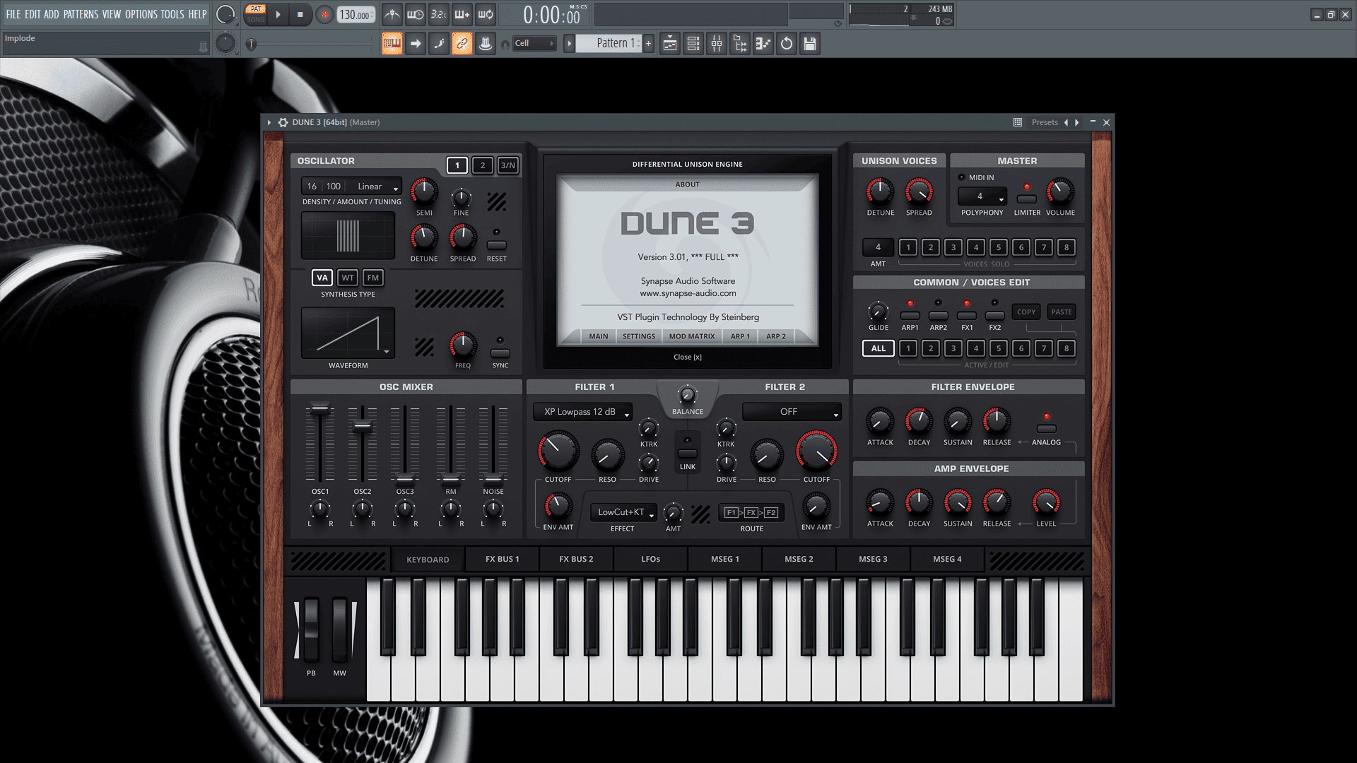 Как пользоваться Synapse Audio - DUNE 3.2.0 VSTi, AAX Repack by VR