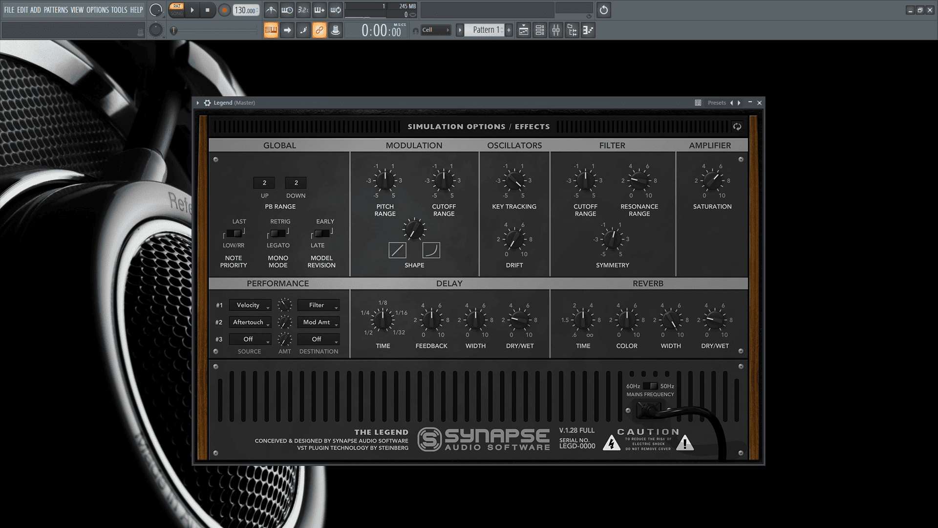 Как пользоваться Synapse Audio - The Legend 1.28 VSTi RePack