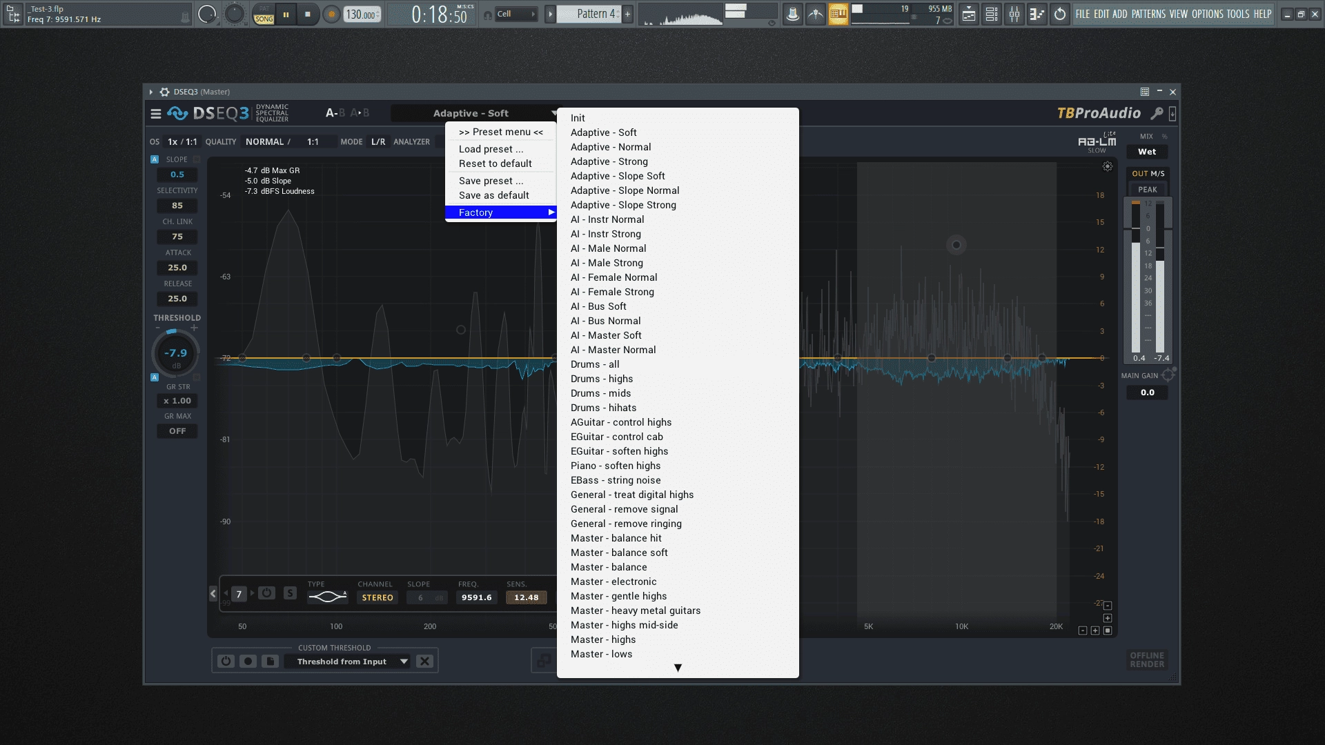 Как пользоваться TBProAudio - DSEQ3 3.6.0 VST, VST3, AAX