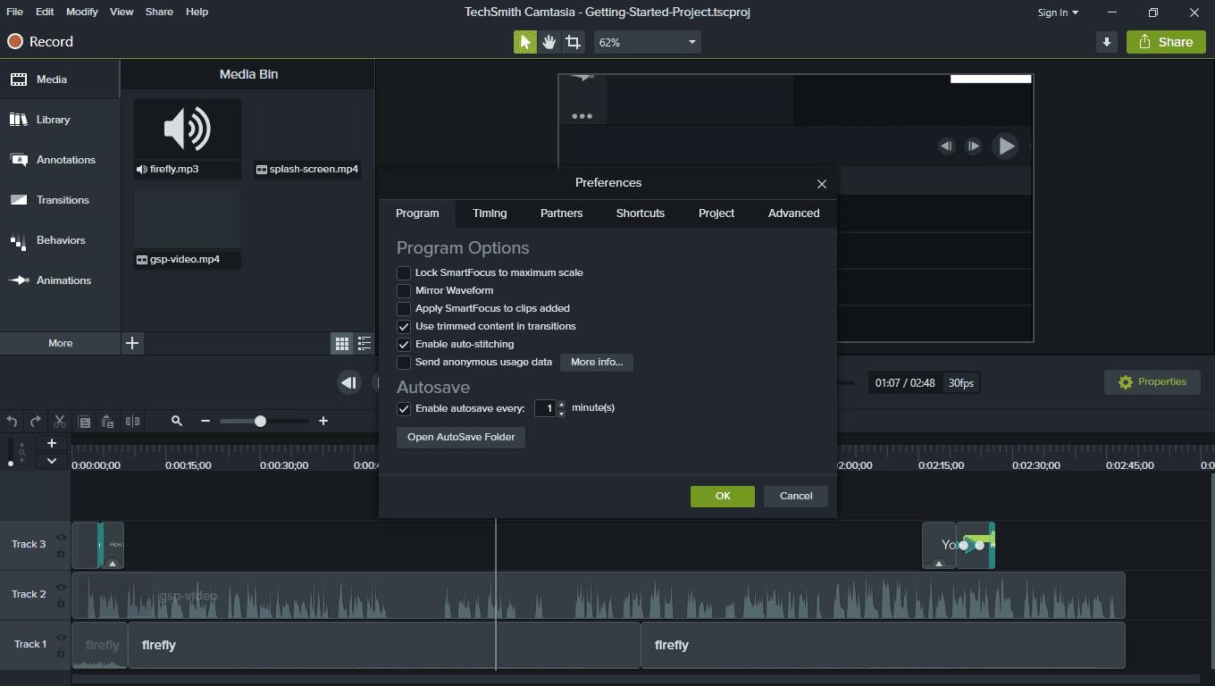 Как пользоваться TechSmith Camtasia 0.10 Build 17662 RePack by KpoJIuK