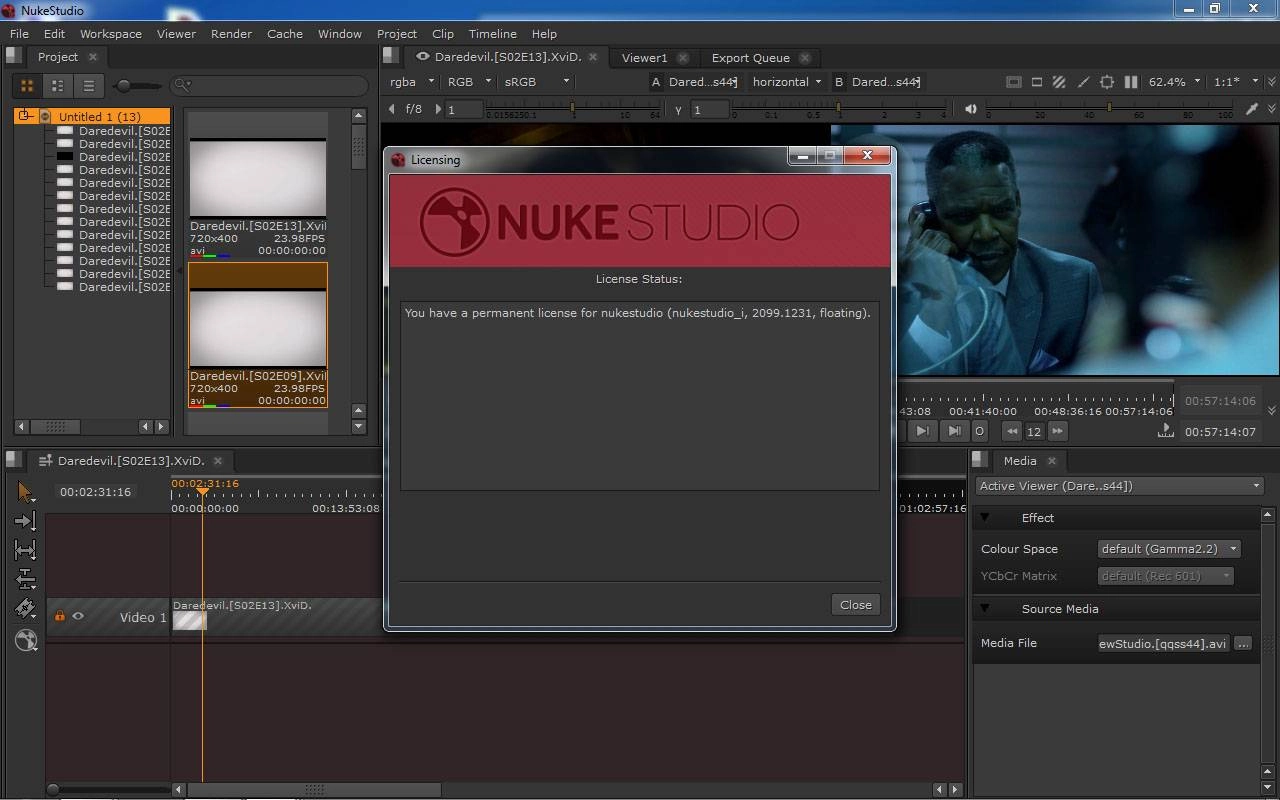 Как пользоваться The Foundry NUKE STUDIO 10.0v1 + HIERO 10.0v1