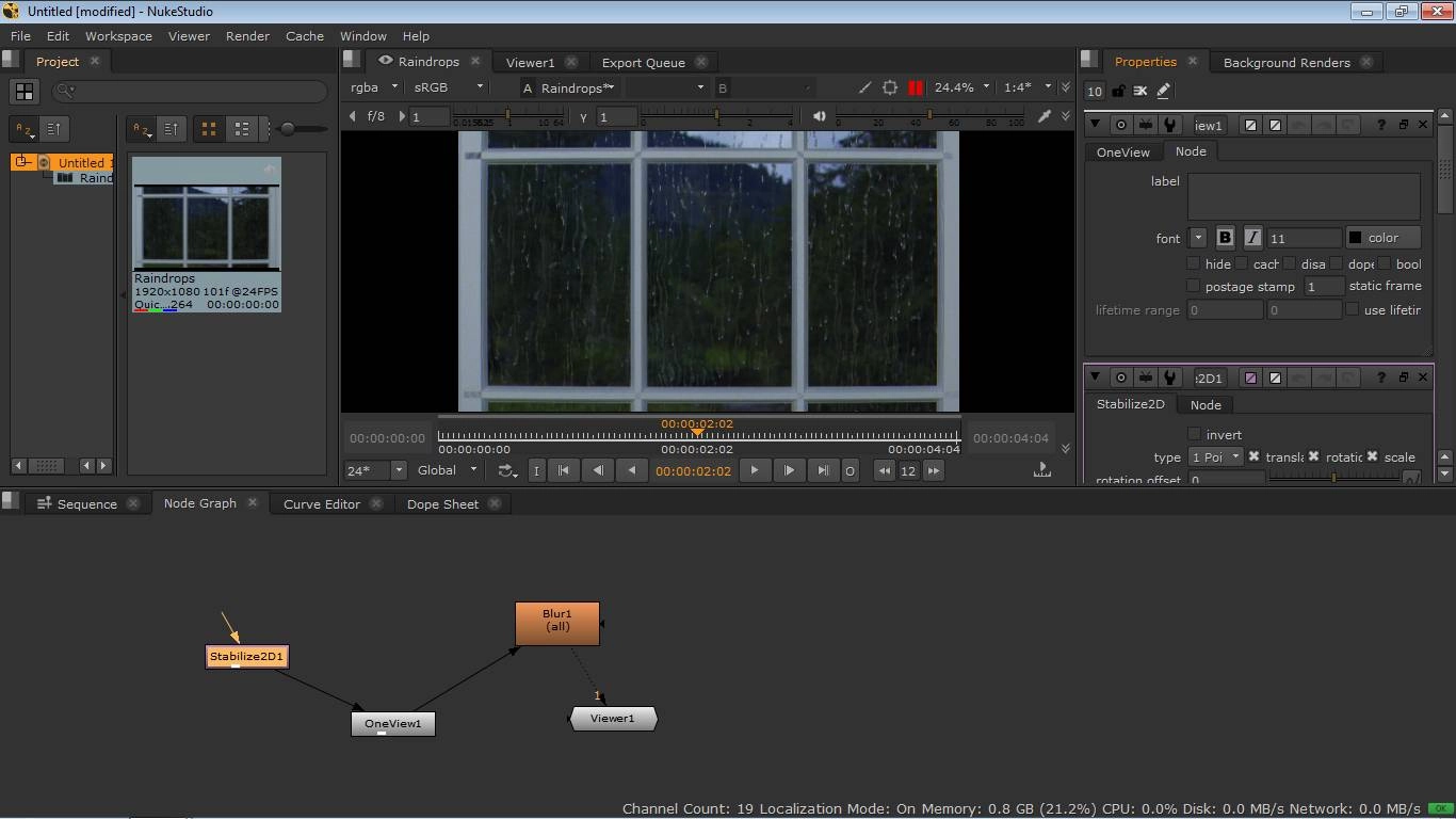 Как пользоваться The Foundry Nuke Studio 12.0v2