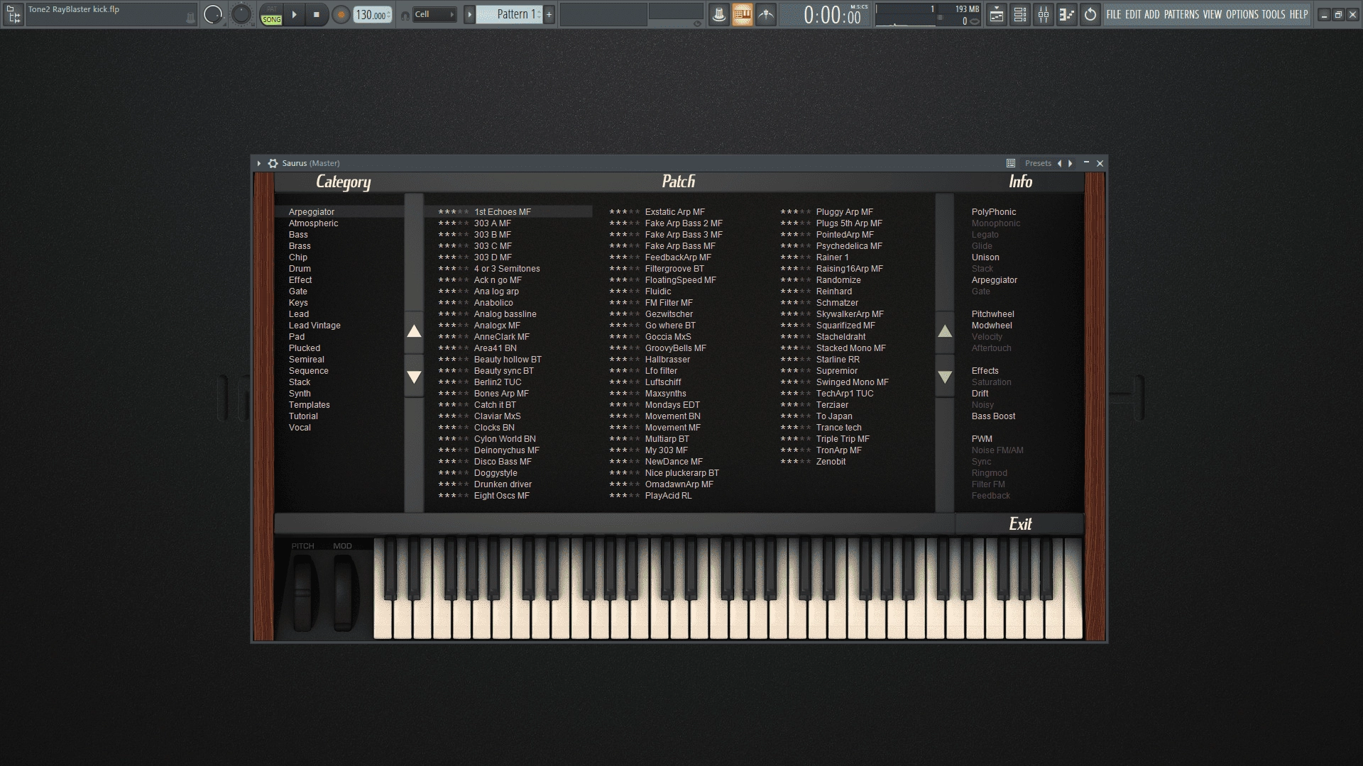 Как пользоваться Tone2 - Saurus 3.0.0 STANDALONE, VSTi RePack by R2R