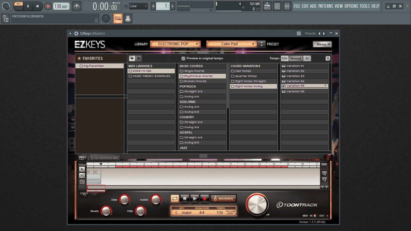 Как пользоваться Toontrack EZkeys Electronic Pop 1.0.0 STANDALONE, VSTi, AAX