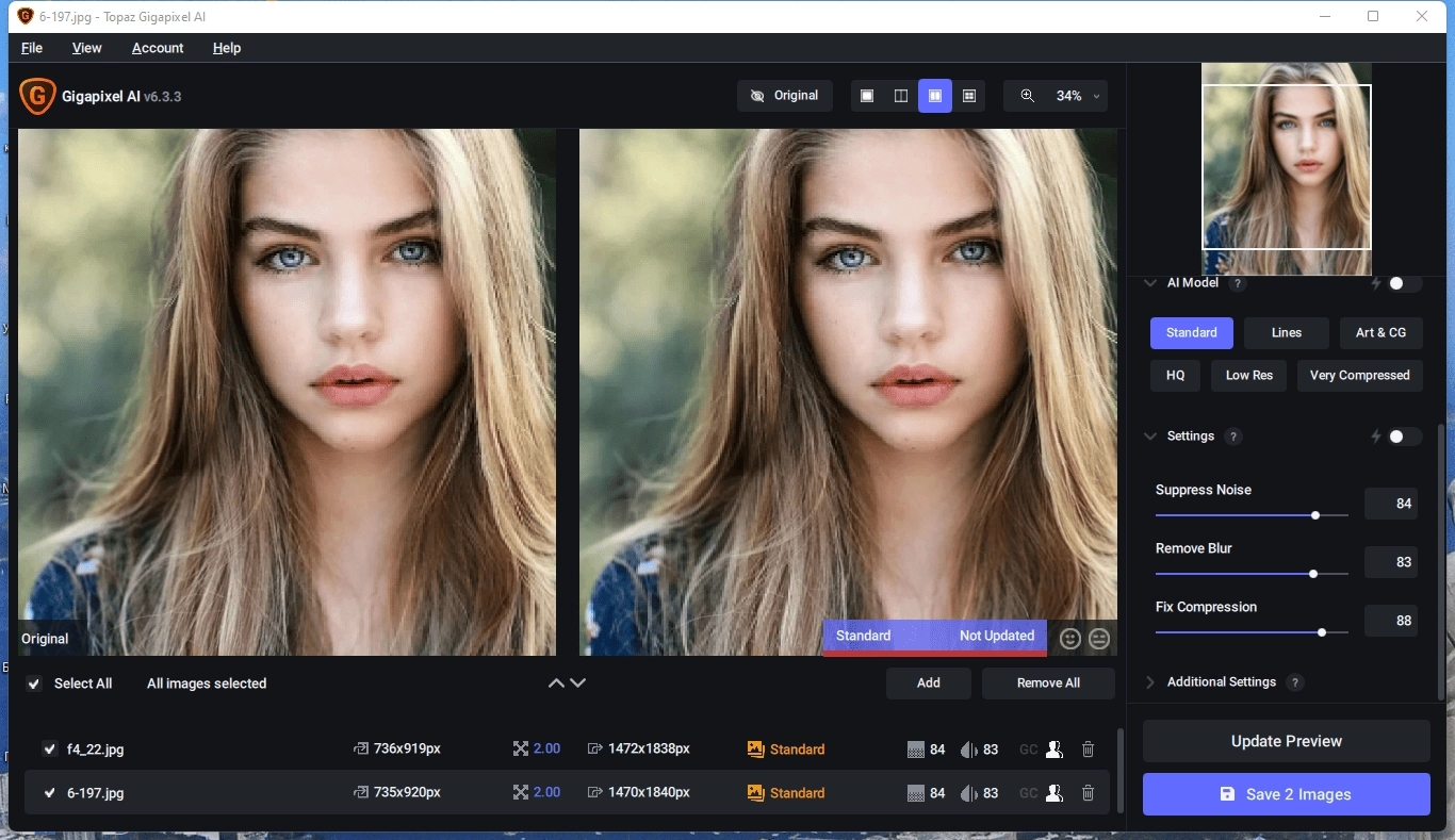 Как пользоваться Topaz Gigapixel AI 7.2.3 Portable by 7997