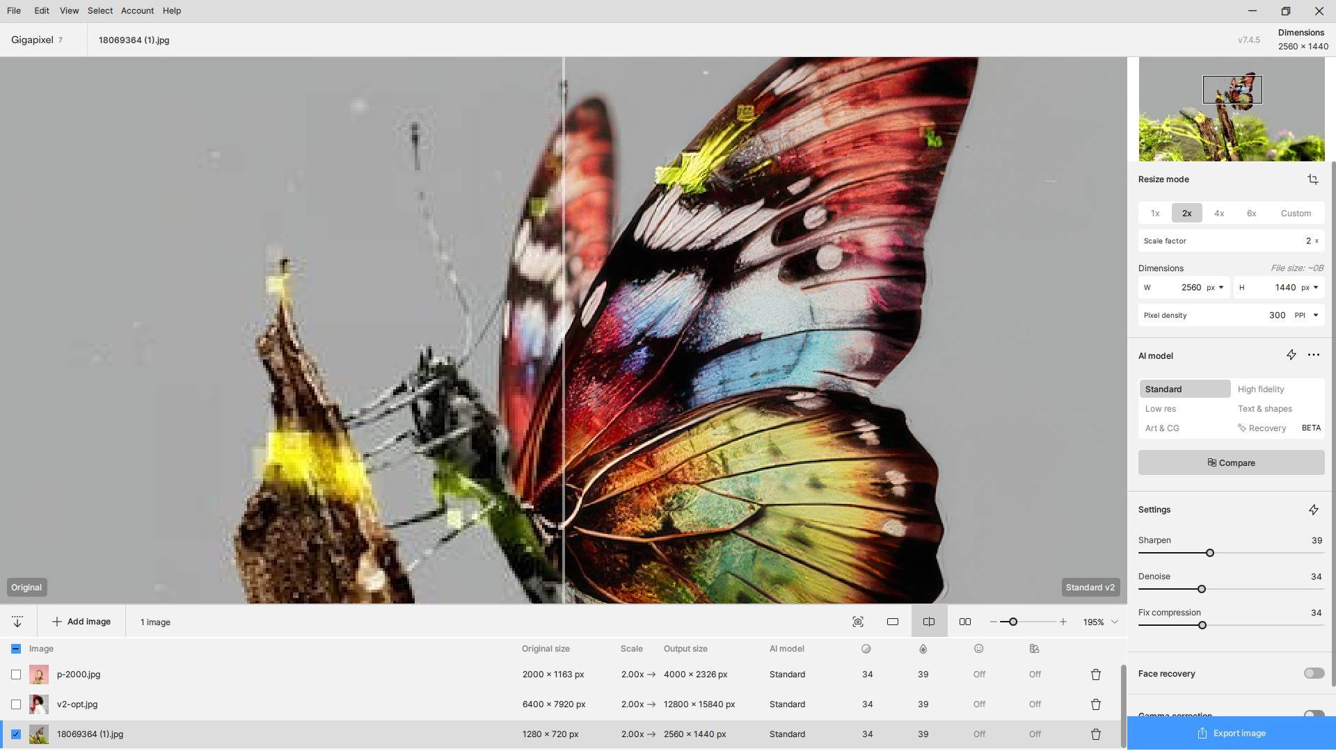 Как пользоваться Topaz Gigapixel AI 7.4.5 Beta RePack by elchupacabra