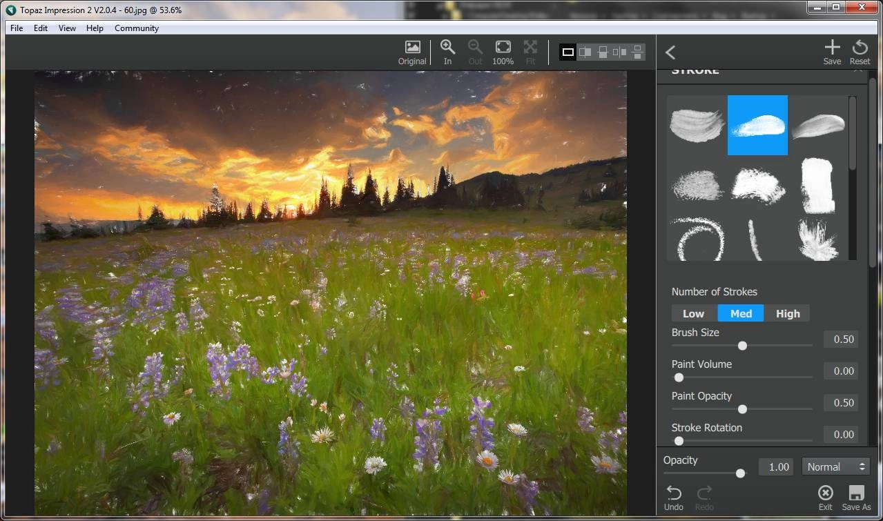 Как пользоваться Topaz Impression 2.0.4