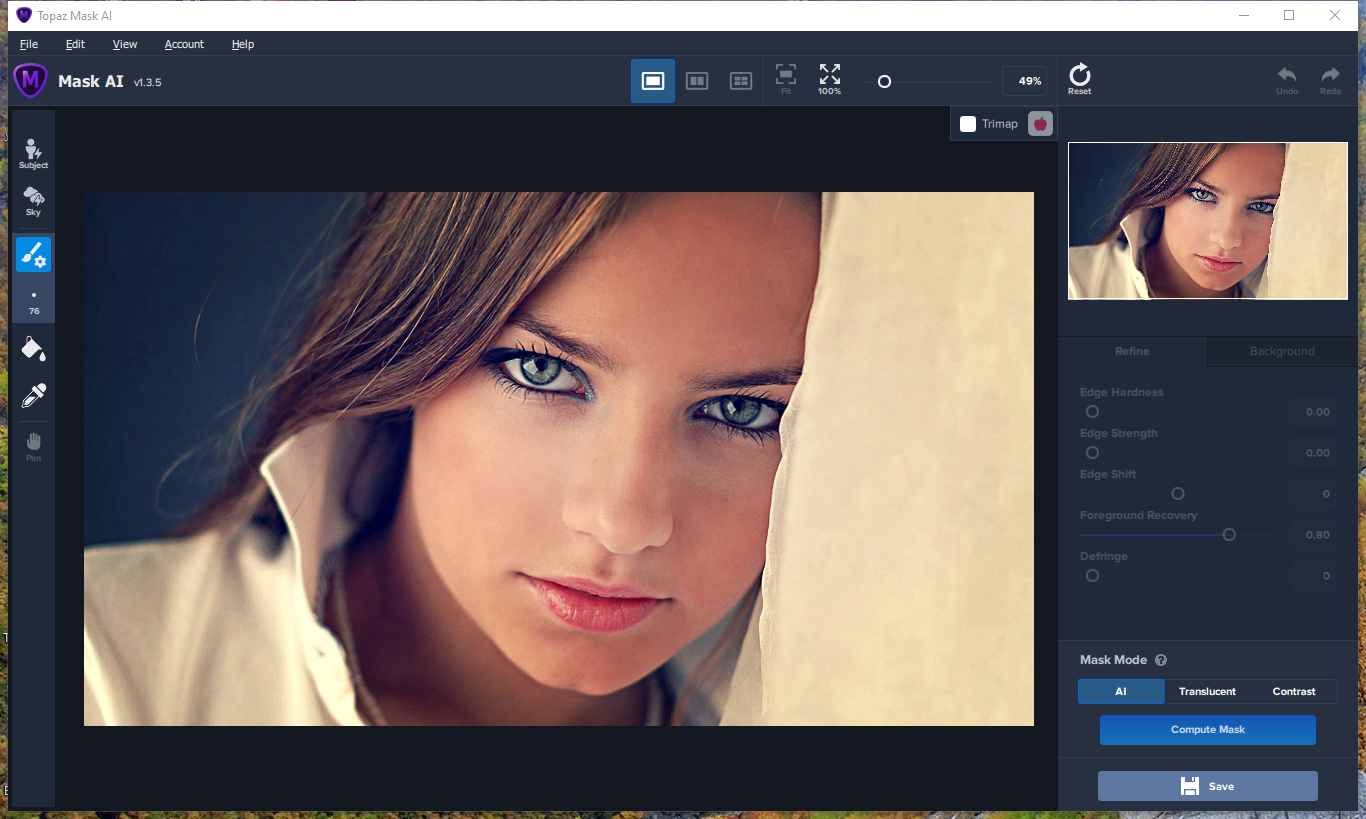Как пользоваться Topaz Mask AI 1.3.9 RePack by elchupacabra